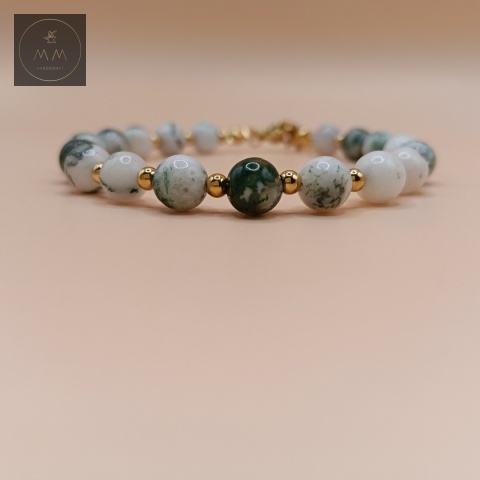 bransoletka-z-kamieni-naturalnych-agat-mszysty-6mm-handmade-zbliżenie-na-kamienie