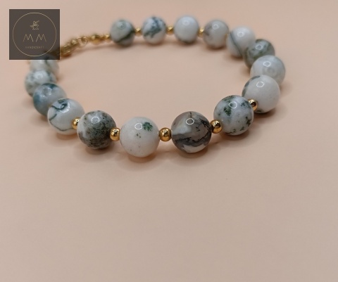 bransoletka-z-kamieni-naturalnych-agat-mszysty-biało-zielony-handmade