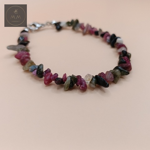 bransoletka-z-kamieni-naturalnych-turmalin-multicolor-handmade-zbliżenie