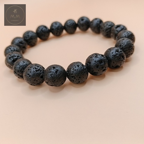 męska-bransoletka-z-kamieni-naturalnych-lawa-wulkaniczna-handmade-bokiem
