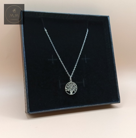 naszyjnik-drzewo-życia-stal-chirurgiczna-316L-handmade-bok-lewy