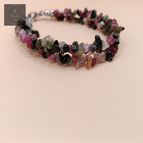 bransoletka-z-kamieni-naturalnych-turmalin-kolorowy-handmade-zbliżenie