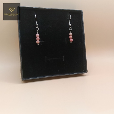 kolczyki-z-kamieni-naturalnych-rodonit-bigle-stal-chirurgiczna-handmade