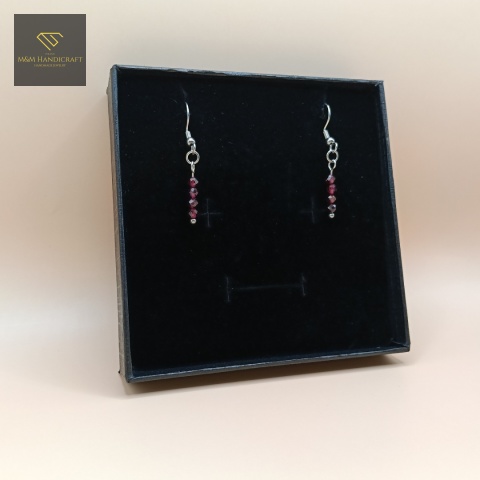 kolczyki-z-kamieni-naturalnych-granat-fasetowany-handmade