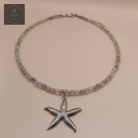 naszyjnik-z-kamieni-naturalnych-agat-fasetowany-handmade-zbliżenie