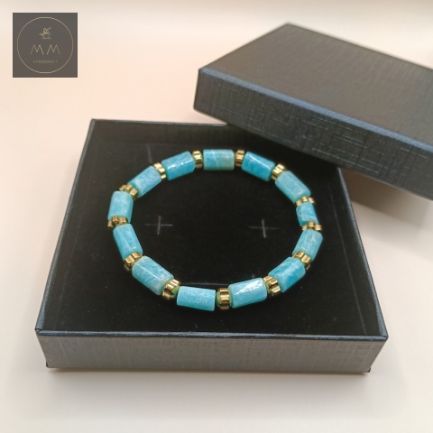 bransoletka-z-kamieni-naturalnych-amazonit-walec-i-hematyt-handmade-w-ozdobnym-pudełku