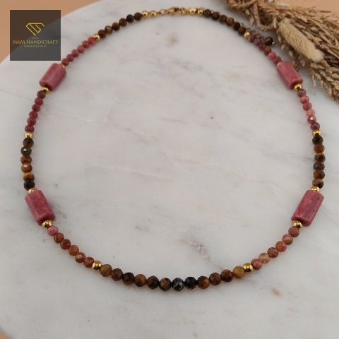 naszyjnik-z-kamieni-naturalnych-tygrysie-oko-rodonit-handmade