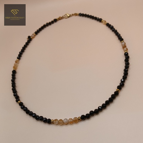 naszyjnik-z-kamieni-naturalnych-czarny-turmalin-i-cytryn-handmade