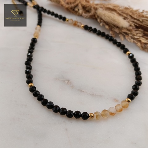 naszyjnik-z-kamieni-naturalnych-czarny-turmalin-i-cytryn-handmade