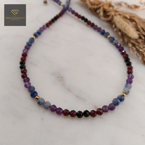 naszyjnik-z-kamieni-naturalnych-ametyst-dumortieryt-granat-turmalin-handmade
