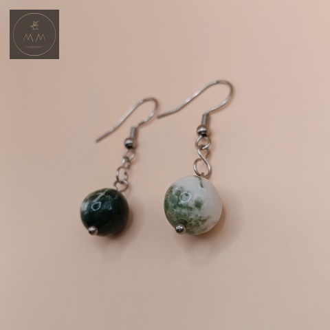 kolczyki-z-kamieni-naturalnych-agat-mszysty-biało-zielony-handmade