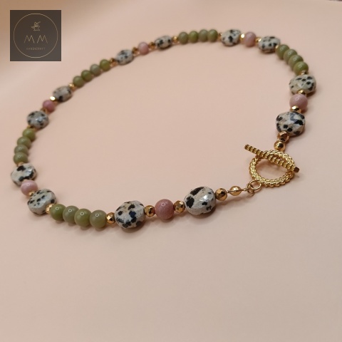 naszyjnik-z-kamieni-naturalnych-jaspis-matcha-jaspis-dalmatyński-rodonit-i-hematyt-handmade