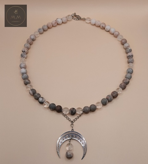 naszyjnik-z-kamieni-naturalnych-jaspis-zebra-i-kryształ-górski-handmade