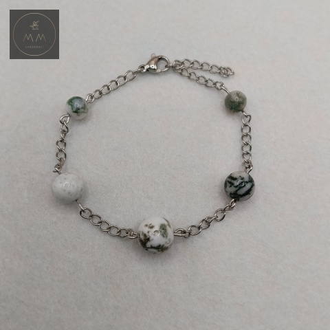 bransoletka-z-kamieni-naturalnych-agat-mszysty-i-stali-chirurgicznej-handmade