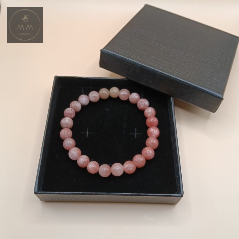 bransoletka-z-kamieni-naturalnych-jadeit-brzoskwiniowy-handmade-w-ozdobnym-pudełku