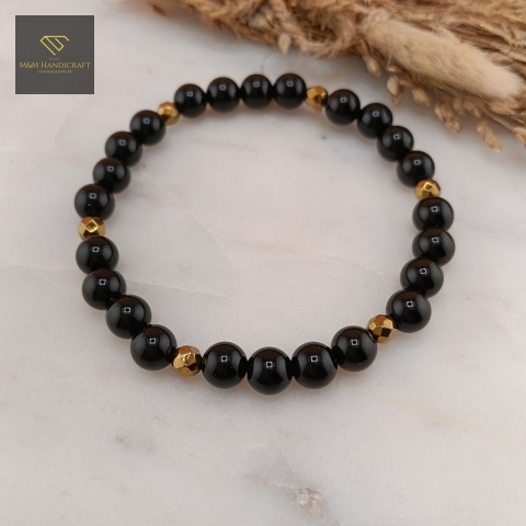 zestaw-biżuterii-z-kamieni-naturalnych-onyks-i-hematyt-handmade-bransoletka