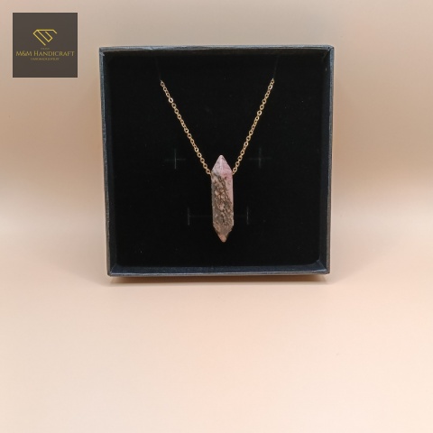 naszyjnik-rodonit-stal-chirurgiczna-handmade-w-ozdobnym-pudełku