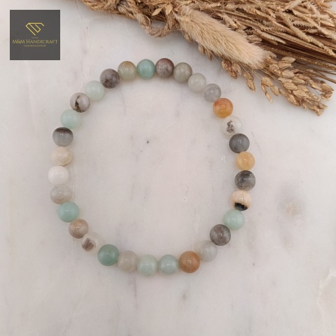bransoletka-z-kamieni-naturalnych-amazonit-handmade-rzut-z-góry