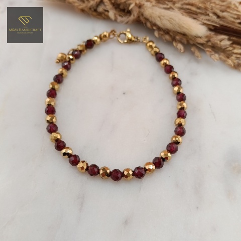 bransoletka-z-kamieni-naturalnych-granat-i-hematyt-handmade