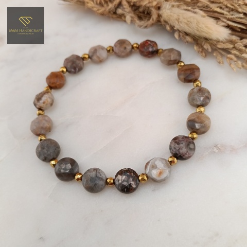 bransoletka-z-kamieni-naturalnych-jadeit-brązowy-i-hematyt-handmade
