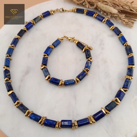 komplet-biżuterii-z-kamieni-naturalnych-lapis-lazuli-hematyt-handmade