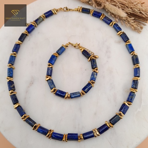 komplet-biżuterii-z-kamieni-naturalnych-lapis-lazuli-hematyt-handmade-rzut-z-góry