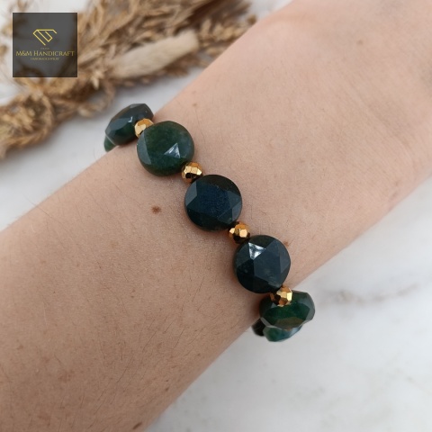 bransoletka-z-kamieni-naturalnych-agat-mszysty-i-hematyt-handmade-na-nadgarstku