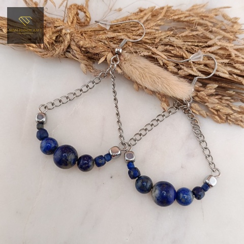 kolczyki-Tajemnica-Nieboskłonu-z-kamieni-naturalnych-lapis-lazuli-hematyt-handmade